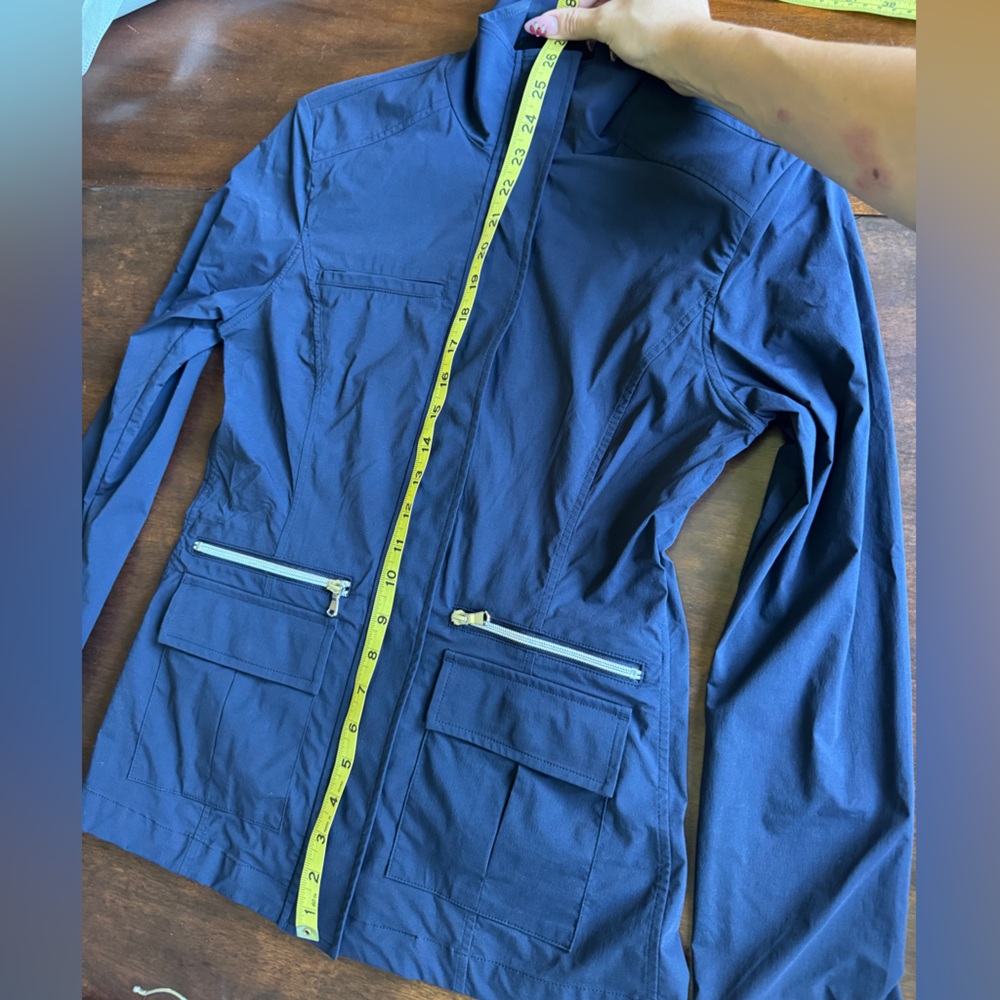 Anatomie Kenya Safari Jacket Navy Size Small NWT - Picture 10 of 13
